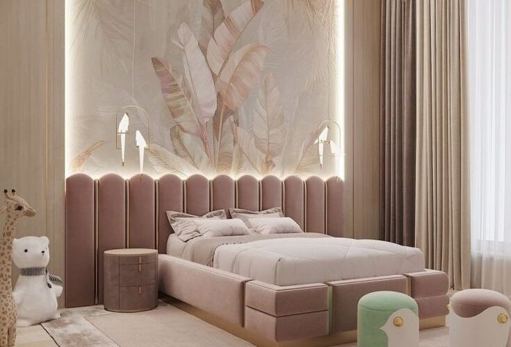 دکوراسیون اتاق خواب دخترانه